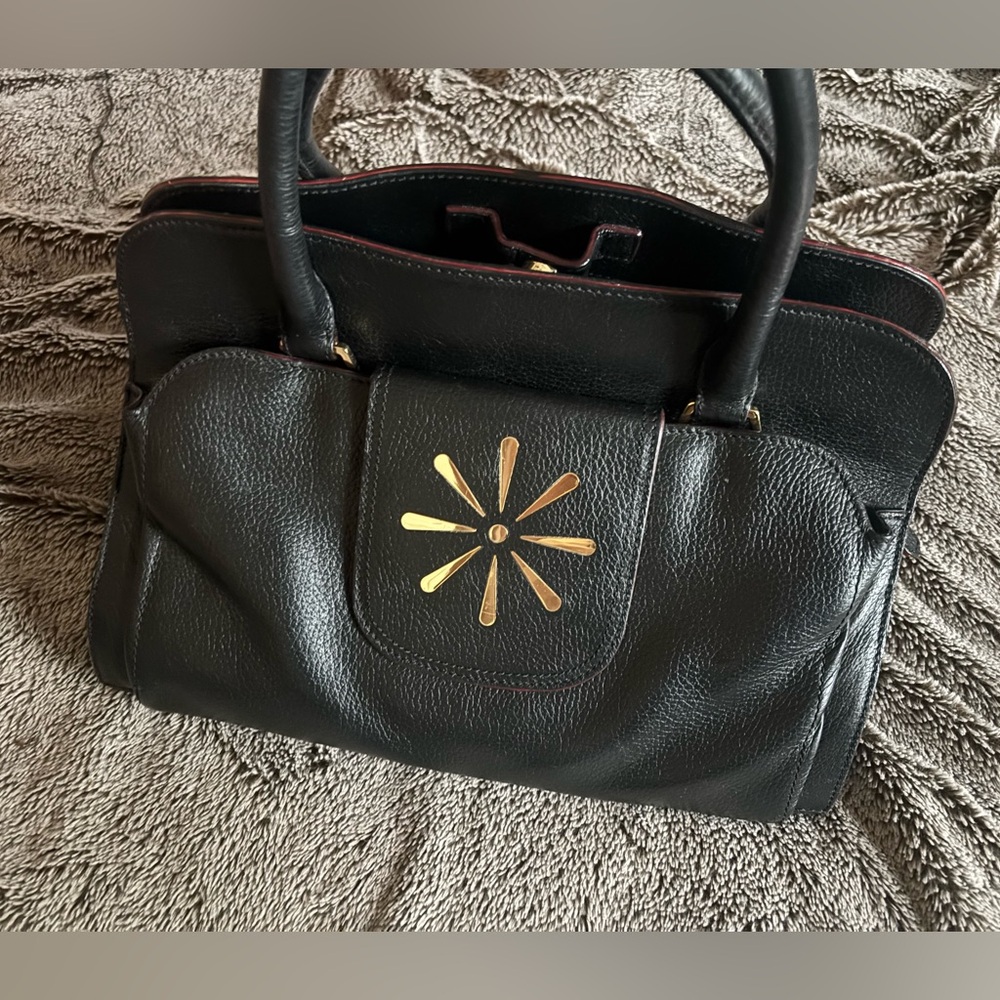 Black unbranded hand bag
